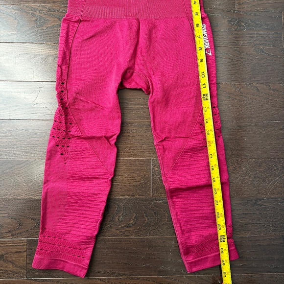 Gymshark Seamless Energy High Waisted Cropped Leggings - Picture 8 of 9